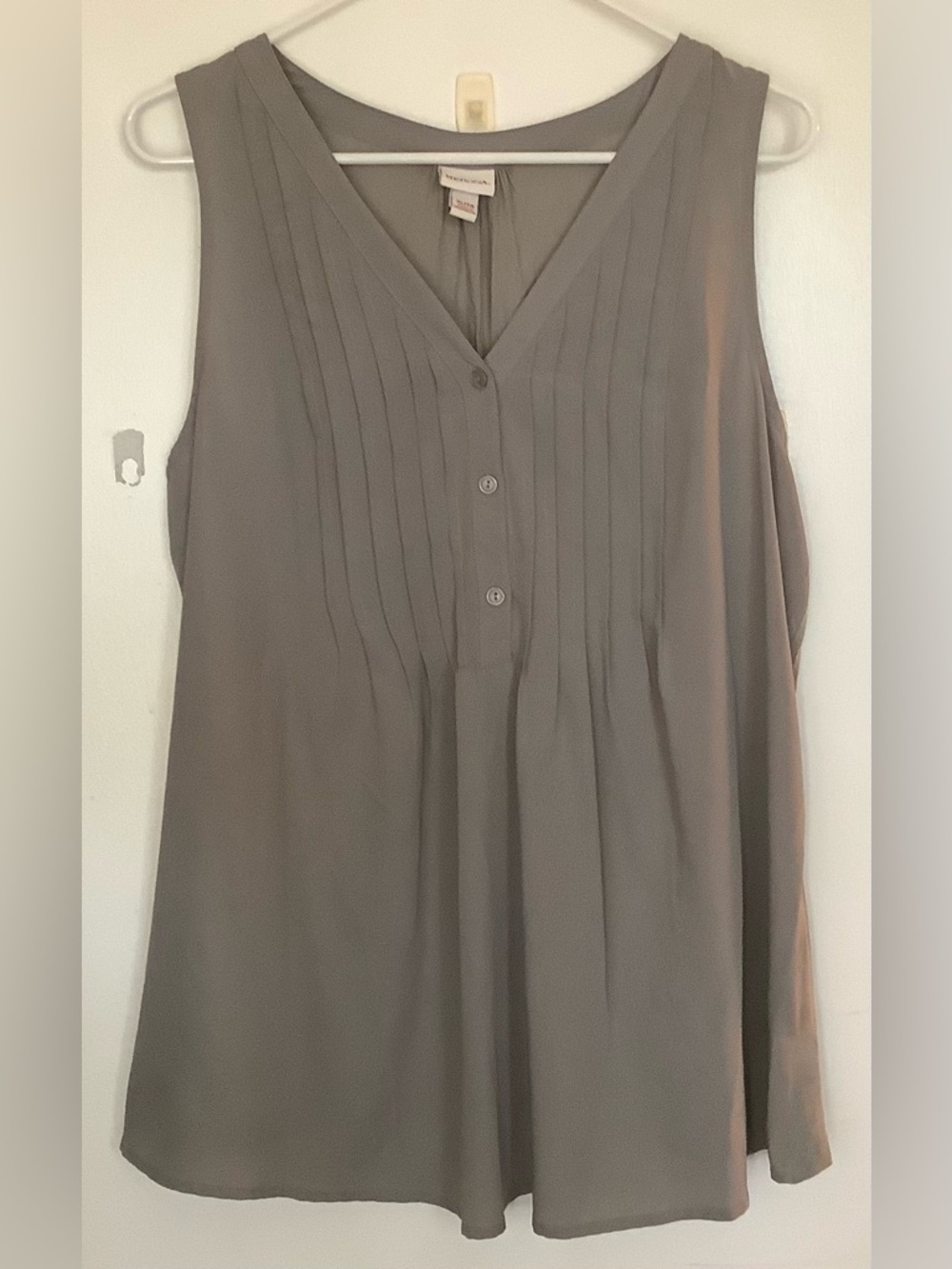 MERONA WOMENS SUMMER TUNIC SIZE XL GRAY